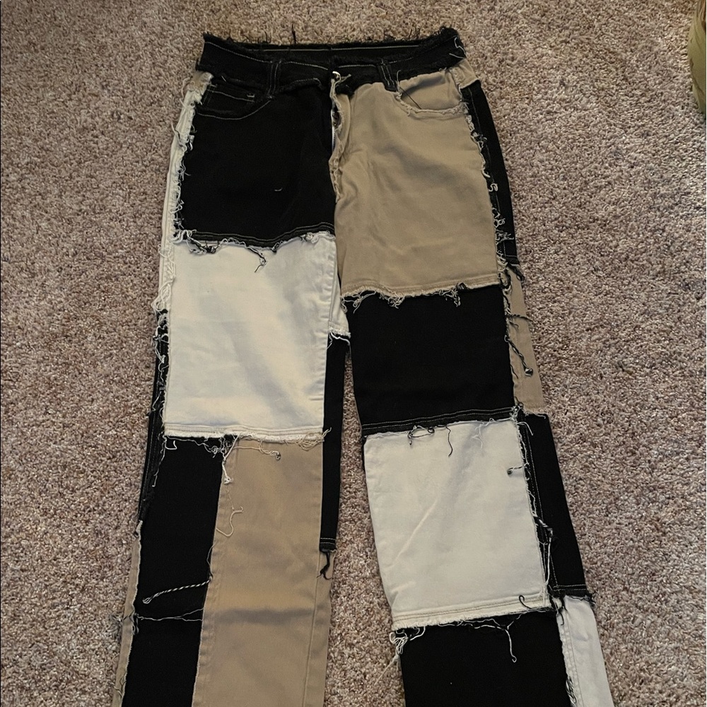 Amazon patterned jeans
